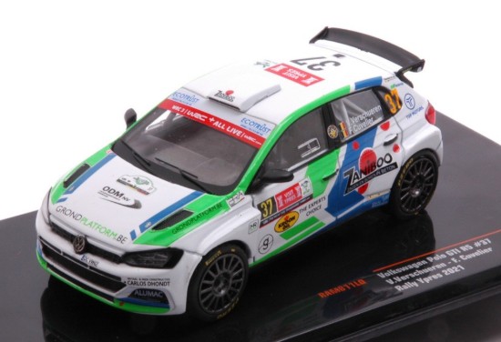 Immagine di VW POLO GTI R5 N.37 RALLY YPRES 2021 VERESCHUEREN/CUVELIER 1:43