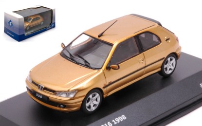 Immagine di PEUGEOT 306 S16 1994 GOLD METALLIC 1:43