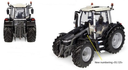 Immagine di TRATTORE MASSEY FERGUSON 5S.125 BLACK EDITION 1:32