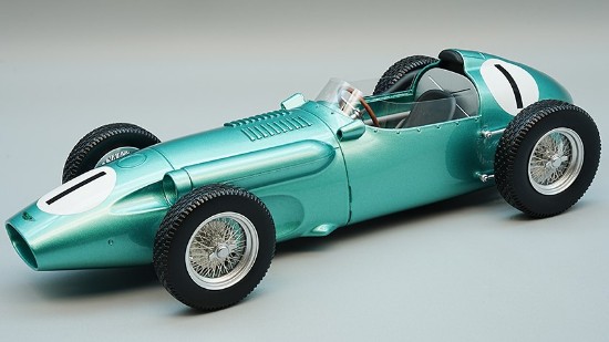 Immagine di ASTON MARTIN DBR4 N.1 2nd SILVERSTONE INTERN.TROPHY 1959 R.SALVADORI1:18