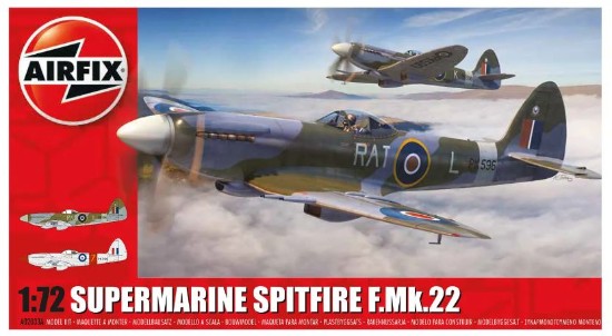 Immagine di SUPERMARINE SPITFIRE F MK 22 KIT 1:72