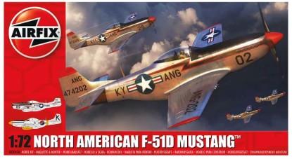 Immagine di NORTH AMERICAN F-51D MUSTANG KIT 1:72