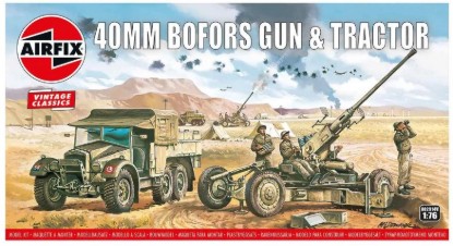 Immagine di BOFORS 40mm GUN & TRACTOR KIT 1:76