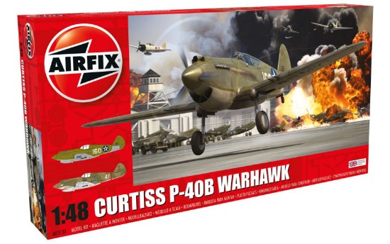 Immagine di CURTISS P-40B WARHAWK KIT 1:48