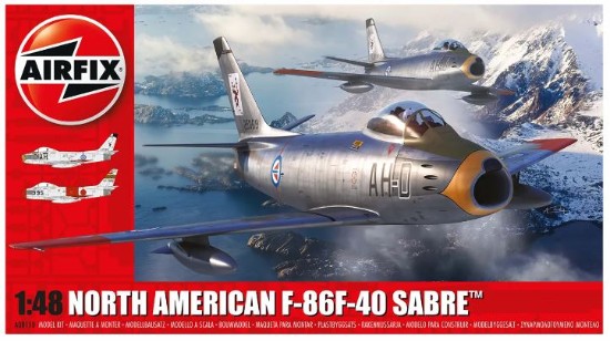 Immagine di NORTH AMERICAN F-86F-40 SABRE KIT 1:48