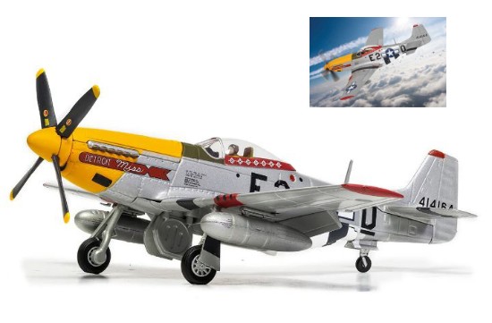 Immagine di N AMERICAN P51D MUSTANG 44 14164 E2 D DETROIT MISS LT URBAN L.1:72