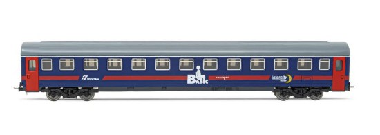 Immagine di FS CARROZZA PASSEGGERI 2a CLASSE INTERCITY NOTTE SCALA H0 1:87