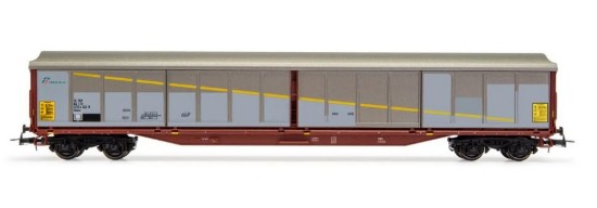 Immagine di FS TRENITALIA 4-AXLE SLIDING-WALL WAGON HABILIS EP.VI 1:87