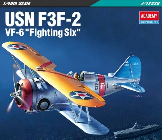 Immagine di USN F3F-2 VF-6 FIGHTING SIX KIT 1:48