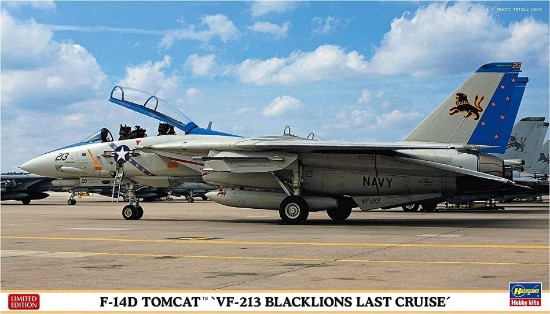 Immagine di F-14D TOMCAT VF-213 BLACKLIONS LAST CRUISE KIT 1:72