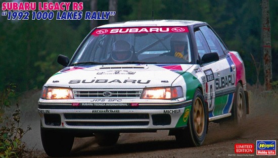 Picture of SUBARU LEGACY RS 1992 1000 LAKES RALLY KIT 1:24