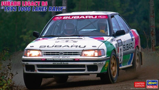 Immagine di SUBARU LEGACY RS 1992 1000 LAKES RALLY KIT 1:24