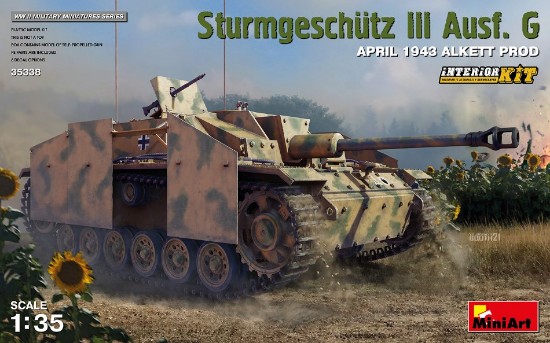 Immagine di STURMGESCHUTZ III AUSF.G APRIL 1943 KIT 1:35