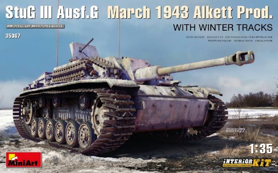Picture of STUG III AUSF.G MARCH 1943 KIT 1:35
