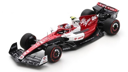 Immagine di ALFA ROMEO F1 ZHOU GUANYU 2022 N.24 10th BAHRAIN GP 1:43