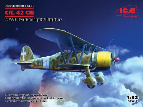 Immagine di CR.42CN WWII ITALIAN NIGHT FIGHTER KIT 1:32