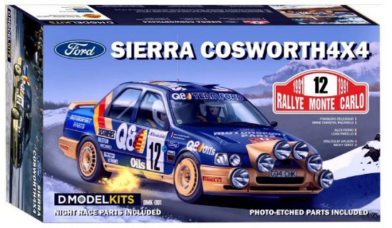 Immagine di FORD SIERRA COSWORTH MONTECARLO 1991 N.12 FIORIO-PIROLLO / N.15 KIT 1:24