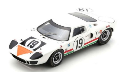 Immagine di FORD GT40 N.19 5th 12 H SEBRING 1967 N.VACCARELLA-U.MAGLIOLI 1:43