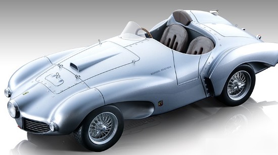 Immagine di FERRARI 166 MM ABARTH PRESS VERSION 1953 MET.SILVER 1:18