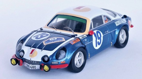 Immagine di ALPINE A110 8th ACROPOLIS RALLY 1972 SIROCO/ANDIOPOULOS 1:43