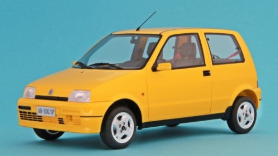 Immagine di FIAT CINQUECENTO SPORTING 1994 YELLOW 1:18