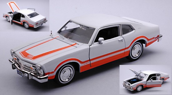 Immagine di FORD MAVERICK GRABBER 1974 ORANGE/WHITE TIMELESS LEGEND 1:24