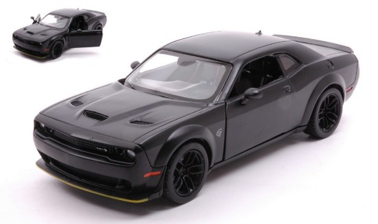 Immagine di DODGE CHALLENGER SRT HELLCAT WIDE-BODY MATT BLACK 1:24