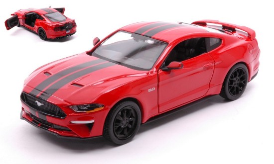 Immagine di FORD MUSTANG GT 2018 RED 1:24