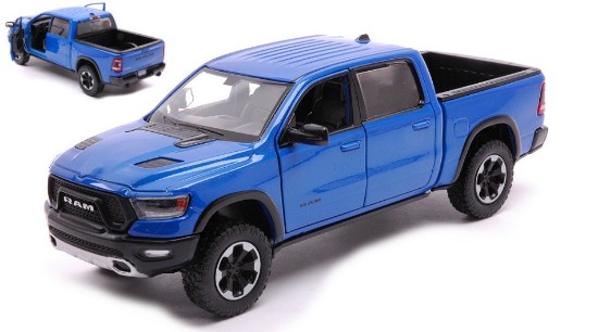 Immagine di RAM 1500 REBEL CREW CAB 2019 BLUE 1:27