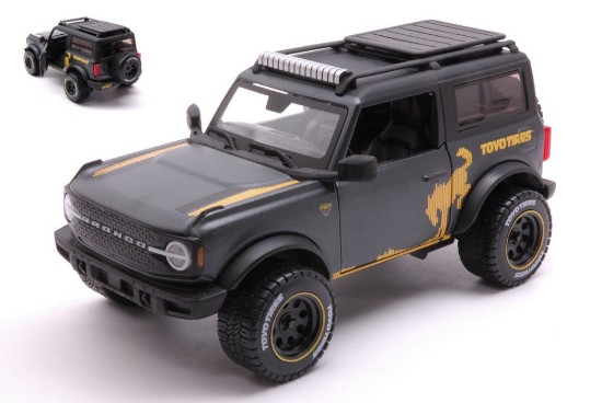 Immagine di FORD BRONCO WILDTRAK OFF ROAD 2021 BLACK 1:24