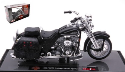 Immagine di HARLEY DAVIDSON FLSTS HERITAGE SOFTAIL SPRINGER 1999 1:18