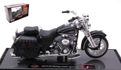 Immagine di HARLEY DAVIDSON FLSTS HERITAGE SOFTAIL SPRINGER 1999 1:18