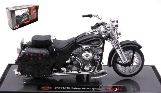 Immagine di HARLEY DAVIDSON FLSTS HERITAGE SOFTAIL SPRINGER 1999 1:18
