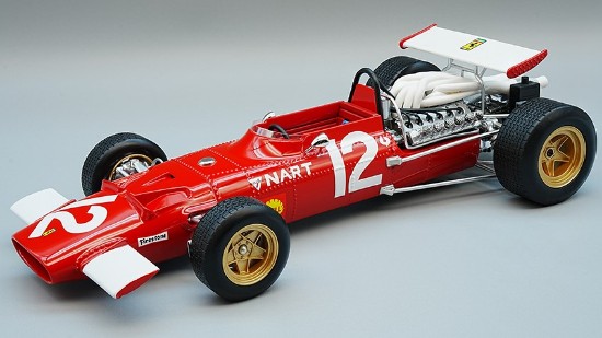 Immagine di FERRARI 312 F1 N.12 MEXICO GP 1969 PEDRO RODRIGUEZ 1:18