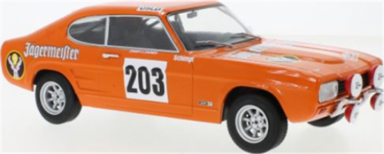 Immagine di FORD CAPRI MKI 2600 GT N.203 MONTE CARLO RALLY 1972 SCHIMPF/ZAUNER 1:18