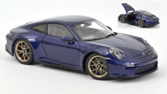 Immagine di PORSCHE 911 GT3 WITH TOURING PACKAGE BLUE METALLIC 1:18