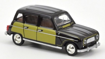 Immagine di RENAULT 4 PARISIENNE 1963 BLACK & YELLOW 1:64