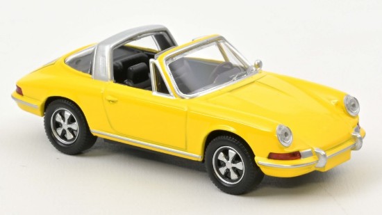 Immagine di PORSCHE 911 TARGA 1969 SIGNAL YELLOW JET CAR 1:43