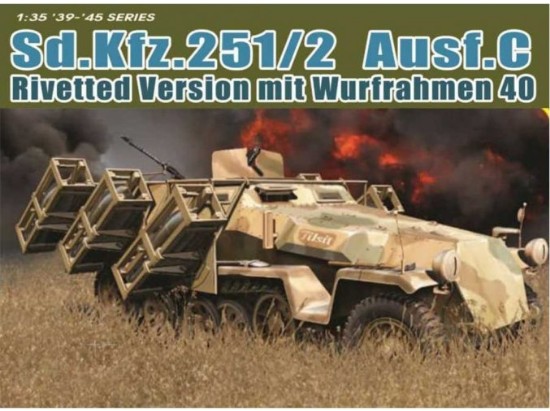 Immagine di SD.KFZ.251/1 AUSF.C RIVETTED VERSION KIT 1:35