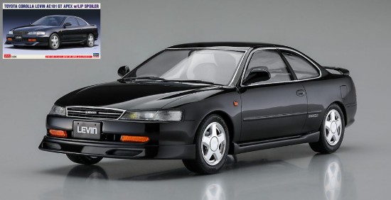 Immagine di TOYOTA COROLLA LEVIN AE101 GT APEX W/LIP SPOILER KIT 1:24