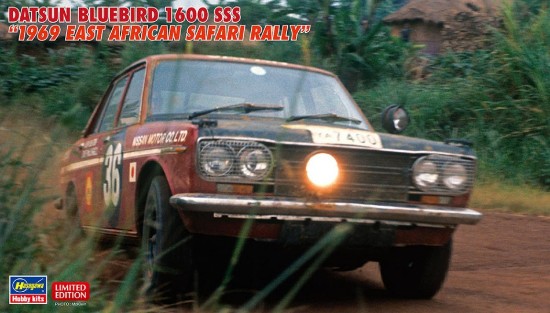 Immagine di DATSUN BLUEBIRD 1600 SSS 1969 EAST AFRICAN SAFARI RALLY KIT 1:24
