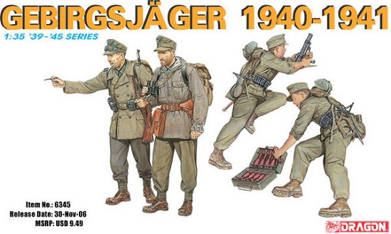 Immagine di GERMAN GEBIRSJAGER KIT 1:35