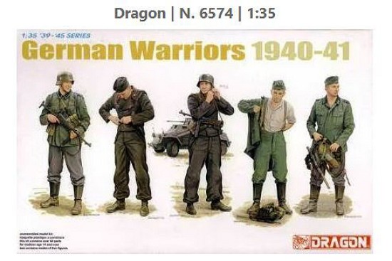 Picture of GERMAN WARRIORS 1940-41 KIT 1:35