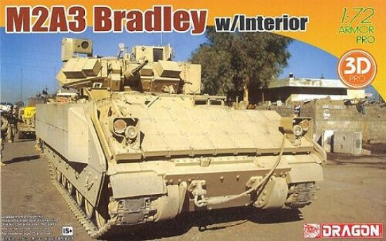 Immagine di M2A3 BRADLEY W/INTERIOR KIT 1:72