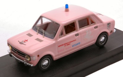 Immagine di FIAT 128 4 PORTE CROCE ROSSA CELESTE 1971 1:43