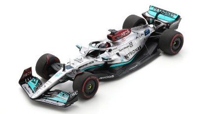 Immagine di MERCEDES F1 W13 GEORGE RUSSELL 2022 N.63 4th BAHRAIN GP 1:18
