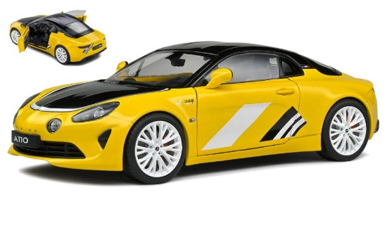 Immagine di ALPINE A110S TOUR DE CORSE 75 2022 YELLOW 1:18