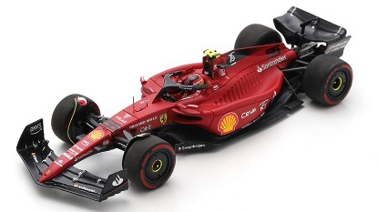 Immagine di FERRARI F1-75 N.55 2nd BAHRAIN 2022 C.SAINZ 1:43