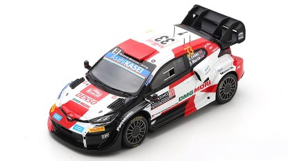 Immagine di TOYOTA YARIS N.33 MONTE CARLO 2022 E.EVANS-S.MARTIN 1:43