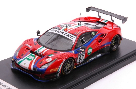 Immagine di FERRARI 488 GT3 N.52 2nd.24H SPA 2021 MACH./WART./BERT./ROVERA 1:43